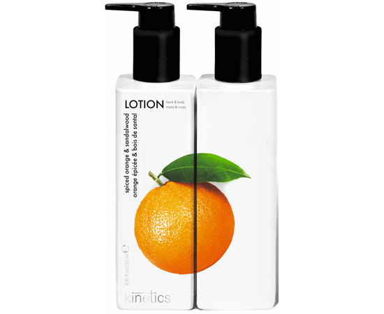 Увлажняющий лосьон для рук и тела Пряный апельсин и Сандаловое дерево Kinetics Spiced Orange & Sandalwood Lotion, изображение 4