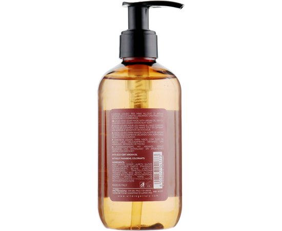 Жидкое мыло для рук с аргановым маслом Alter Ego Arganikare Special Care Hand Wash, 250 ml, изображение 2