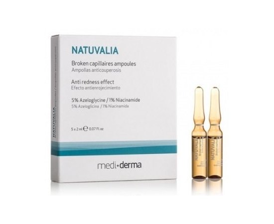 Sesderma NATUVALIA anticouperosis - Ампулы с антикуперозным эффектом, 5х2мл