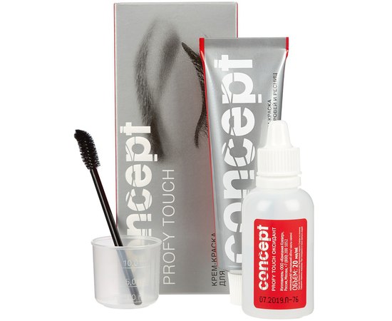 CONCEPT Professionals Profy Touch Color Cream Крем-краска для бровей и ресниц - палитра, 30 мл+20 мл, изображение 2