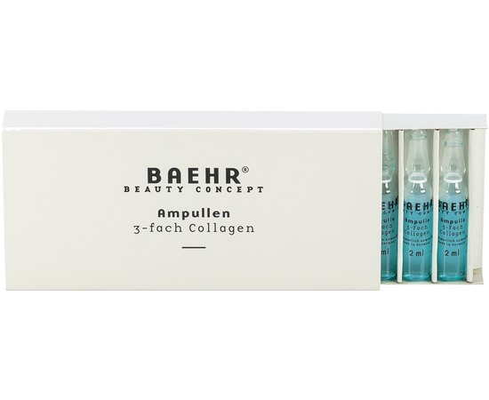 Ампула для лица 3-кратный коллаген Baehr, 2 ml, изображение 4