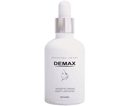 Антисептическая присушка Анти-акне Demax Antiseptic Drying Agent, 50 ml, изображение 4