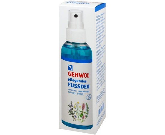 Дезодорант для ног ухаживающий Gehwol Pflegendes Fussdeo, 150 ml, изображение 4