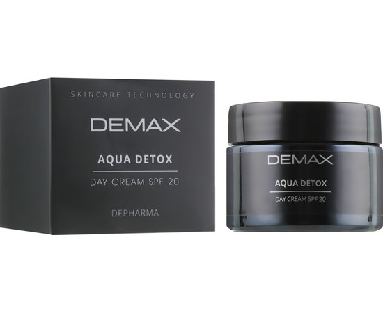 Дневной крем Детокс Аква SPF20 Demax Aqua Detox Day Cream, изображение 4