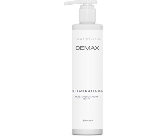 Demax Moisturizing Daytime Cream With Collagen and Elastin SPF25 Зволожуючий денний крем з колагеном і еластином, фото 