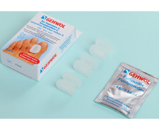 Гель-корректор для профилактики и коррекции деформированных пальцев Gehwol G, 3 шт, изображение 4