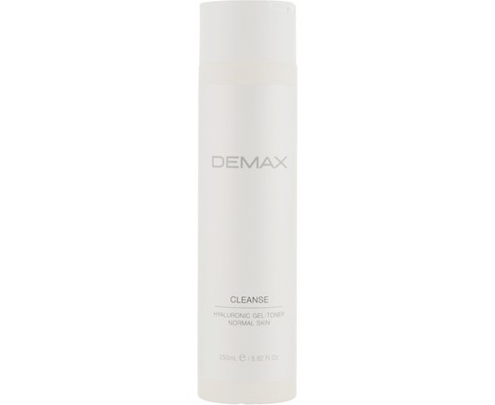 Demax Gel Tonic For Normal Skin Гель - тонік для всіх типів шкіри з гіалуроновою кислотою, фото 