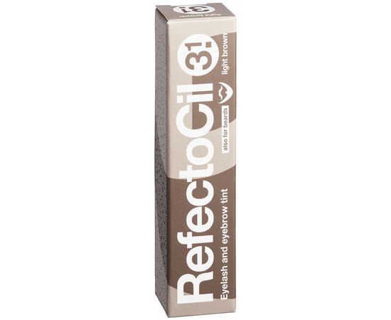 Краска для бровей и ресниц светло-коричневая RefectoСil №3.1 Краска для бровей и ресниц светло-коричневая RefectoСil №3.1