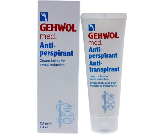 Крем-лосьон антиперспирант Gehwol Med Anti Transpirant, 125 ml
