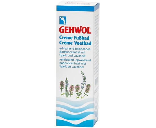Крем-ванна для ног Лаванда Gehwol Creme Fussbad, 150 ml, изображение 4