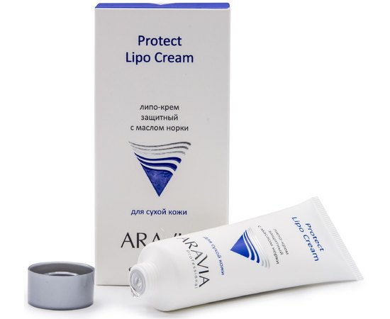 Aravia Professional Protect Lipo Cream Ліпо-крем захисний з маслом норки, 50 мл, фото 