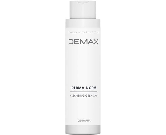 Очищающий гель для комбинированной кожи с AHA Demax Purifiers and Tonics Derma-Norm Cleansing Gel + AHA