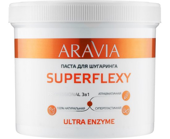 Aravia Professional SUPERFLEXY Ultra Enzyme Паста для шугарингу, 750 г, фото 