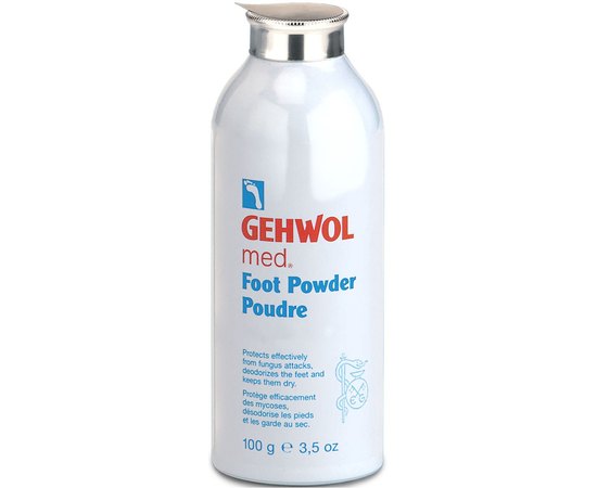 Пудра для ног Геволь-Мед Gehwol Foot Powder, 100 g, изображение 2