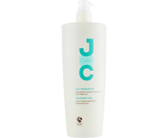 Шампунь для частого мытья чувствительной кожи головы с экстрактом трав Barex Joc Care.