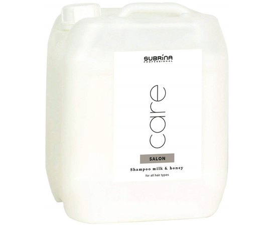 Шампунь для всіх типів волосся Молоко і Мед Subrina Salon Milk & Honey Shampoo, 5000 ml, фото 