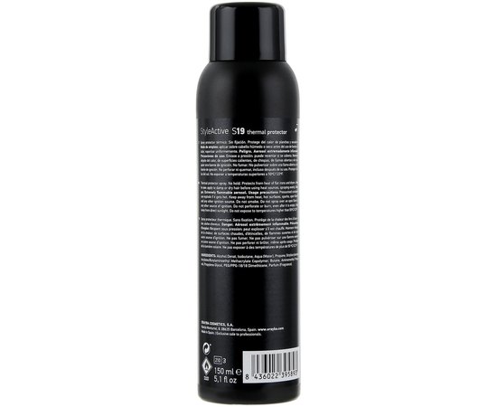 Спрей-термозащита для волос Erayba Style Active S19 Thermal Protector, 150 ml, изображение 2