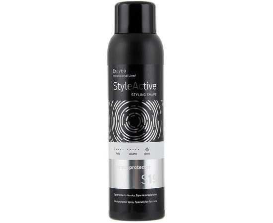 Спрей-термозащита для волос Erayba Style Active S19 Thermal Protector, 150 ml