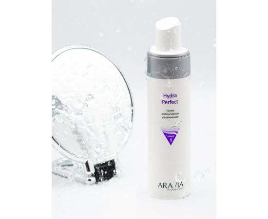 Тоник интенсивное увлажнение Aravia Professional Hydra Perfect, 250 ml, изображение 4