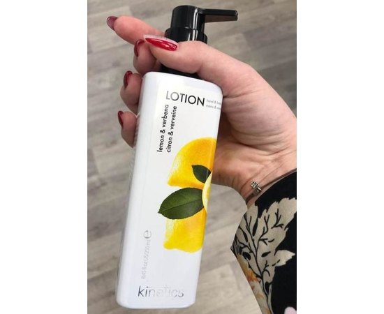 Увлажняющий лосьон для рук и тела Лимон и Вербена Kinetics Lemon & Verbena Lotion, изображение 3