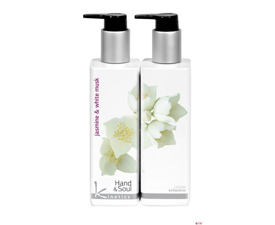 Увлажняющий лосьон для рук и тела Жасмин и Белый мускус Kinetics Jasmine & White Musk Lotion, изображение 2