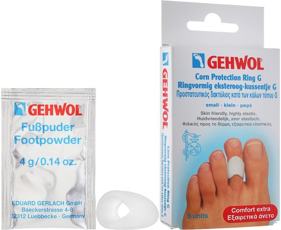 Защитное гель-кольцо G с уплотнением Gehwol, 3 шт, изображение 2