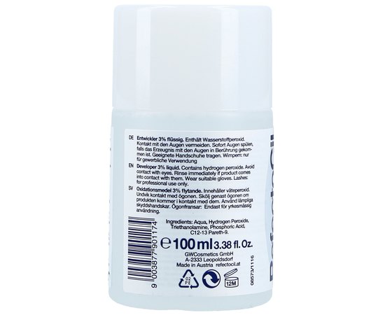 Жидкий проявитель 3% RefectoCil Oxidant 3%, изображение 3