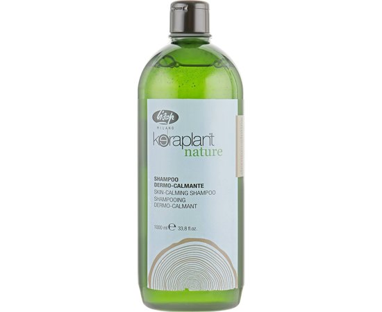 Успокаивающий шампунь Lisap Keraplant Nature Skin-Calming Shampoo, изображение 2