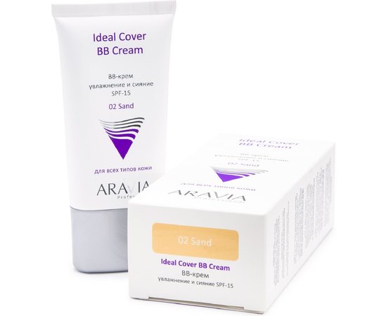 BB-крем увлажняющий SPF15 Aravia Professional Ideal Cover BB-Cream,50 ml, изображение 4