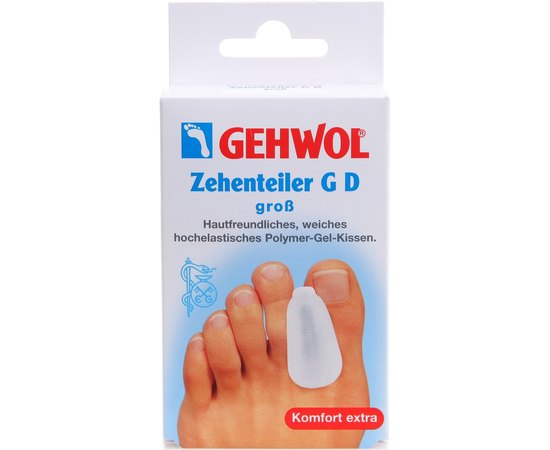 Гель-корректор для профилактики и коррекции деформированных пальцев Gehwol GD, 3 шт, изображение 2