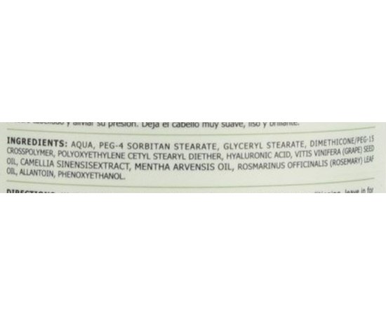 Кондиционер против перхоти с зеленым чаем Angel Professional Paris Provence Green Tea Conditioner, изображение 3