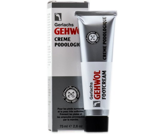 Крем для уставших ног Gehwol Foot Cream Gerlach's, 75 ml, изображение 2 Крем для уставших ног Gehwol Foot Cream Gerlach's, 75 ml, изображение 2