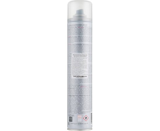 Лак сильной фиксации Lisap High Tech Hair Spray Strong, 500 ml, изображение 2