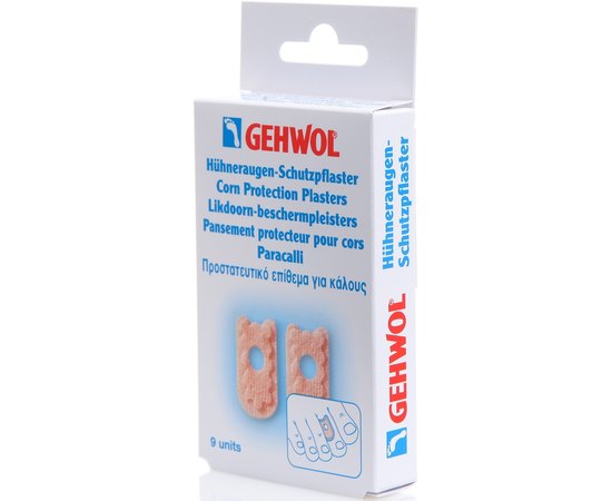 Мозольный пластырь Gehwol Huhneraugen Schuzpflaster, 1 упаковка, изображение 2