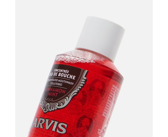 Ополаскиватель для полости рта Корица и мята Marvis Cinnamon Mint Concentrated Mouthwash, 120 ml, изображение 3