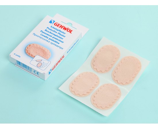 Gehwol Овальний захисний пластир, 4 шт, фото _ab__is.image_number.default
