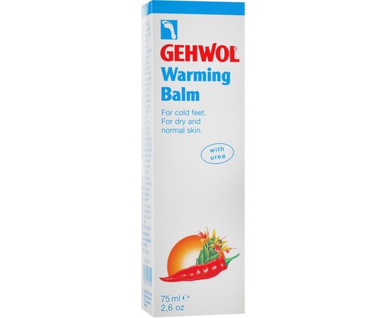 Согревающий бальзам, кровобращающий Gehwol Warme Balsam, 75 ml, изображение 3
