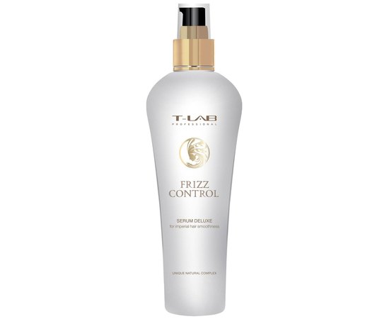 Сироватка для королівської гладкості волосся T-LAB Professional Frizz Control Serum Delux, 150 ml, фото 