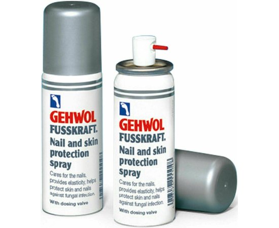 Защитный спрей для ног Gehwol Fusskraft Nagel-und Hautschuttz Spray, 100 ml, изображение 4
