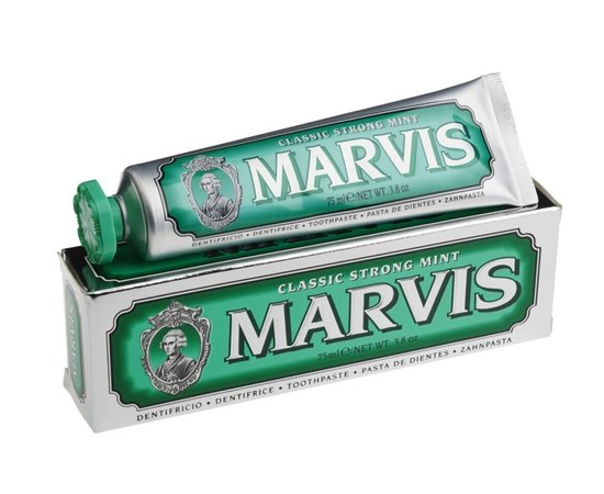 Зубная Паста Интенсивная Мята с ксилитолом Marvis Strong Mint + Xylitol, 85 ml, изображение 3