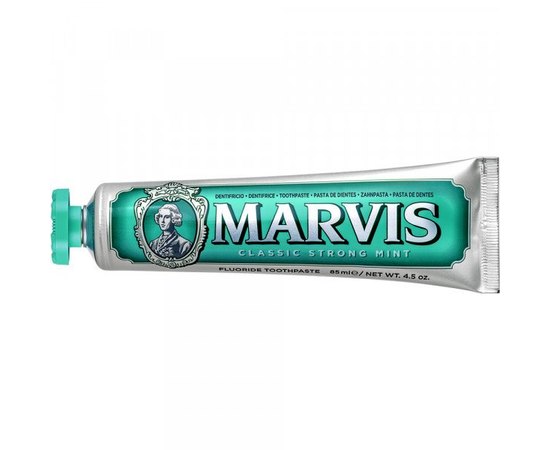 Marvis Classic Strong Mint Travel Size Зубна паста «Класична Інтенсивна М'ята» розмір в дорогу, фото _ab__is.image_number.default