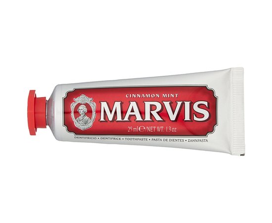 Зубная паста Корица-Мята, мини Marvis Cinnamon Mint Travel Size, изображение 4