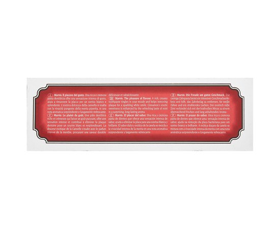 Зубная паста Корица-Мята, мини Marvis Cinnamon Mint Travel Size, изображение 6