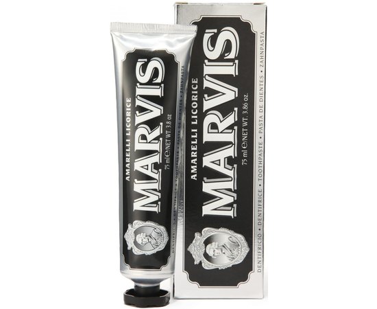 Marvis Amarelli Licorice Travel Size Зубна паста «Лакрица-М'ята», фото 