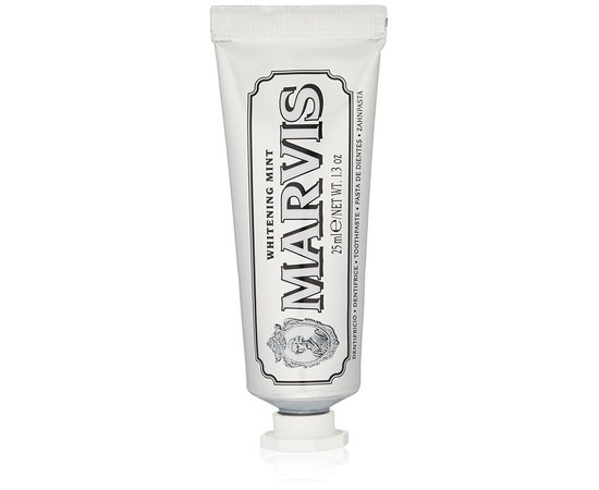 Зубная паста Отбеливающая мята, мини Marvis Whitening Mint Travel Size, изображение 2