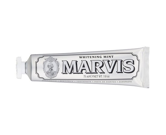 Зубная паста Отбеливающая мята, мини Marvis Whitening Mint Travel Size, изображение 4