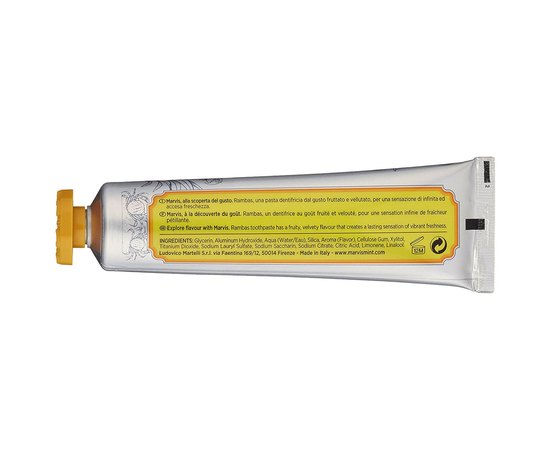 Зубная паста со вкусом спелого персика, ананаса и манго Marvis Marvis Rambas Limited Edition Toothpaste, 75 ml, изображение 3