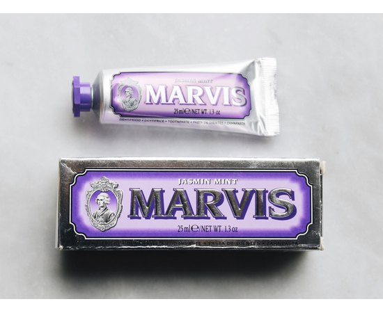 Зубная паста Жасмин-мята, мини Marvis Jasmin Mint Travel Size, 25 ml, изображение 3