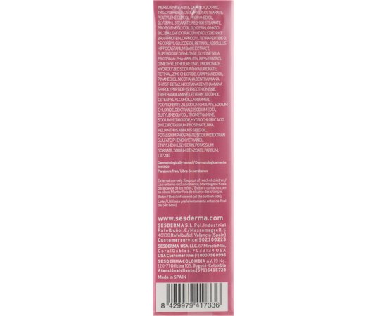 Антивозрастной гель для кожи вокруг глаз Sesderma Reti-Age Eye Contour Gel 3-Retinol System, 15 ml, изображение 5