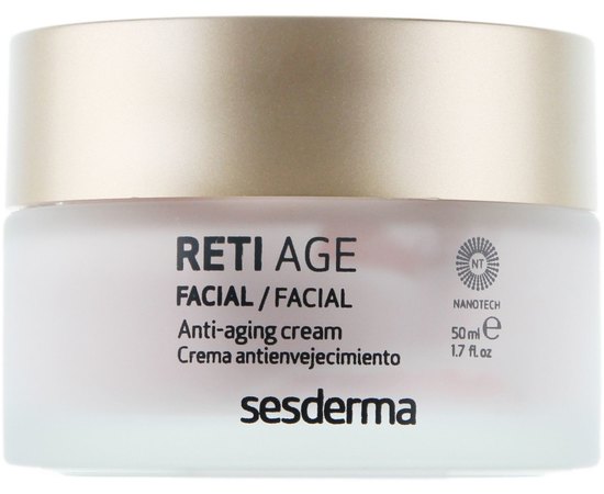 Sesderma Reti-Age Facial Antiaging Cream 3-Retinol System Антивіковий крем для сухої шкіри, 50 мл, фото _ab__is.image_number.default